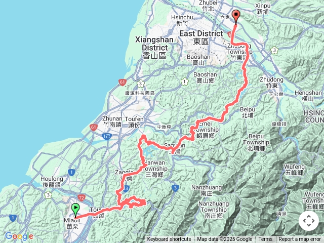 竹苗四庫一湖單車行（明德永和山寶一寶二峨眉湖）預覽圖