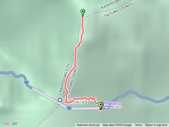 二日南橫四星（關山嶺山）