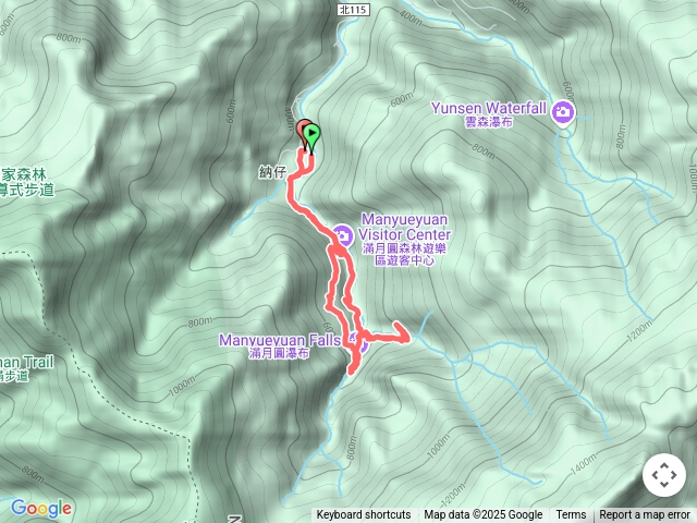 滿月圓森林步道