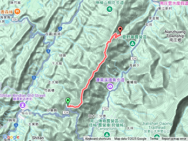 仙山往神桌山預覽圖