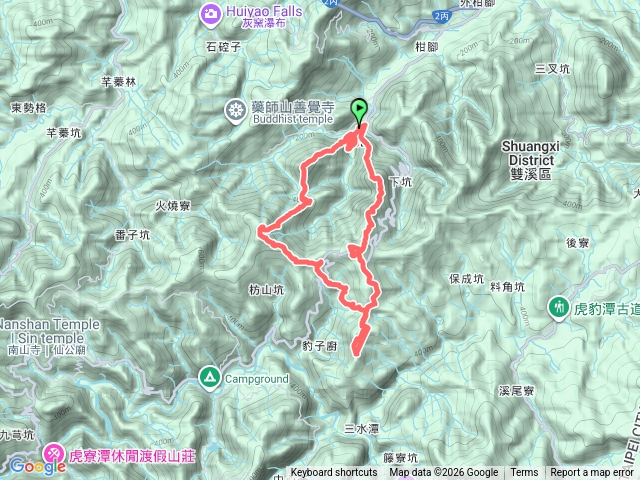 新北雙溪中坑山區行程 : 中坑郊山五連峰O型縱走。( 中坑西山 / 枋山坑山 / 南豹子廚山 / 北豹子廚山 / 中坑東山 )  「又稱 : 雙溪