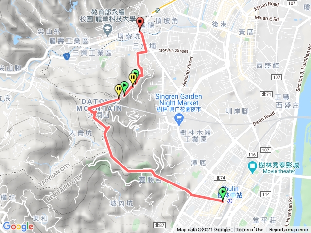 110/04/02大同山-青龍嶺-三角埔頂山-三福山