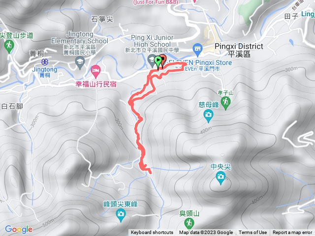 東勢格越嶺古道