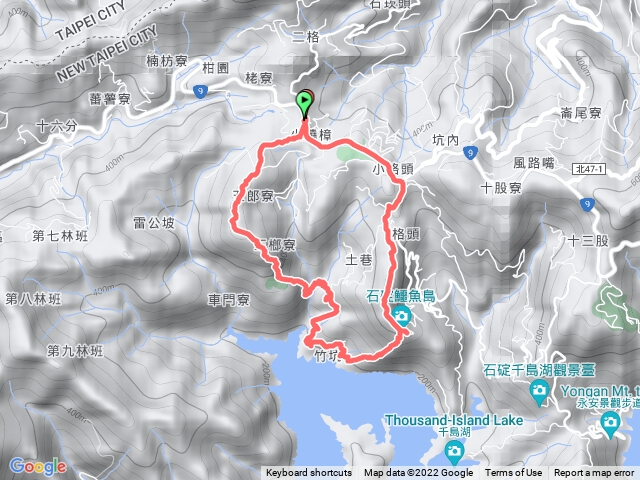 雷公埤山-鱷魚頭景觀步道O