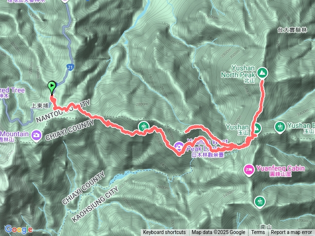 玉山北主西預覽圖