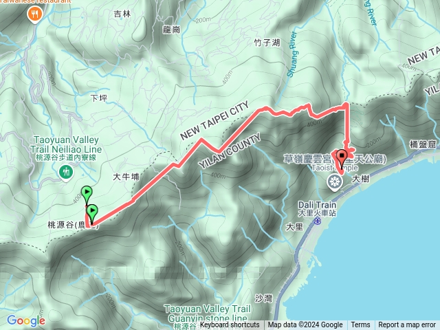 桃源谷湾坑頭山內寮上大里下預覽圖