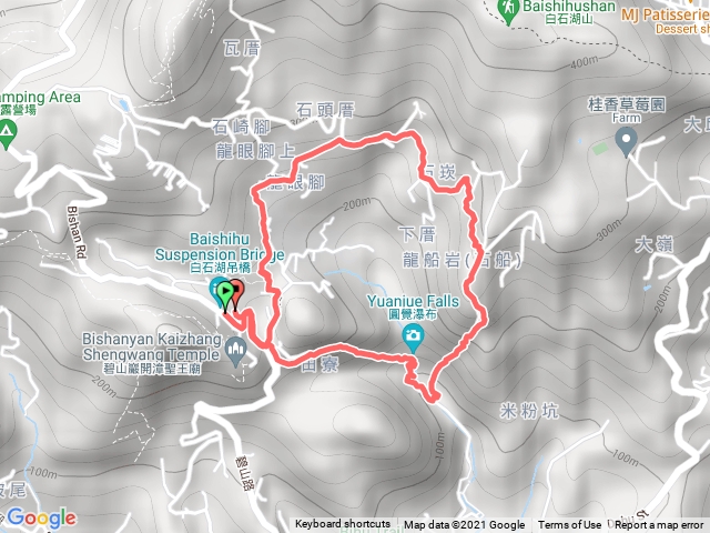 圓覺瀑布-龍船岩