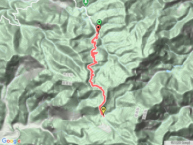 水漾森林林道路線