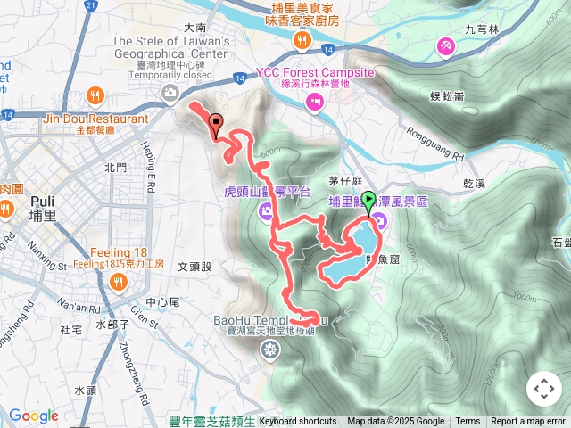 梨頭尖山-批杷城山-虎子尖山