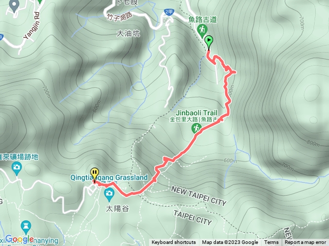701山居筆記書魚路古道（上山）