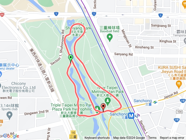 113年走路趣尋寶全臺齊步走三重大都會公園20240719預覽圖