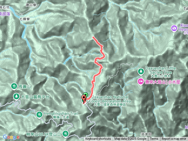 大雪山210林道-烏石坑山