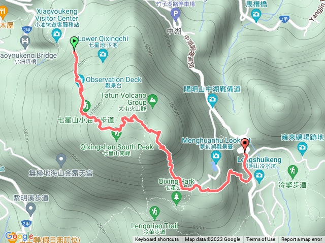小油坑-七星山主峰&東峰-冷水坑