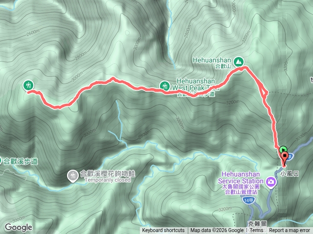 單攻合歡北峰+西峰預覽圖