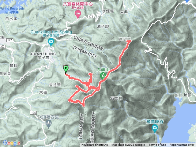 大凍山系東北段縱走（雞胸山、九龍山、崩山、黑石崁山南峰、黑石崁山、凍子頂山、大凍山、雞籠山）2023-03-27