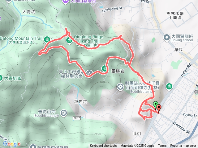 樹林大同山青龍嶺