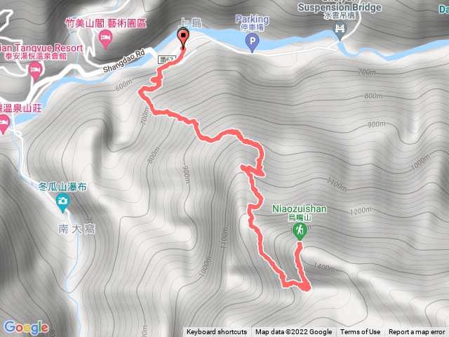 2022首登上島山鳥嘴山