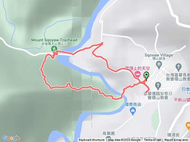 環山獵人登山步道