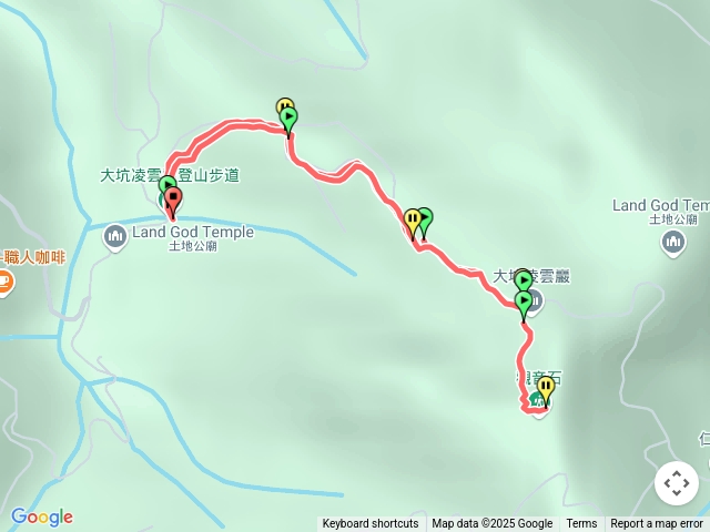 嘉義縣大坑凌雲巖登山步道