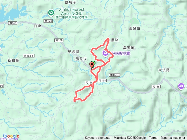 中興林場後山+尖山預覽圖