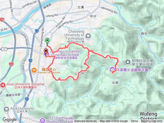 霧峰繞一圈預覽圖