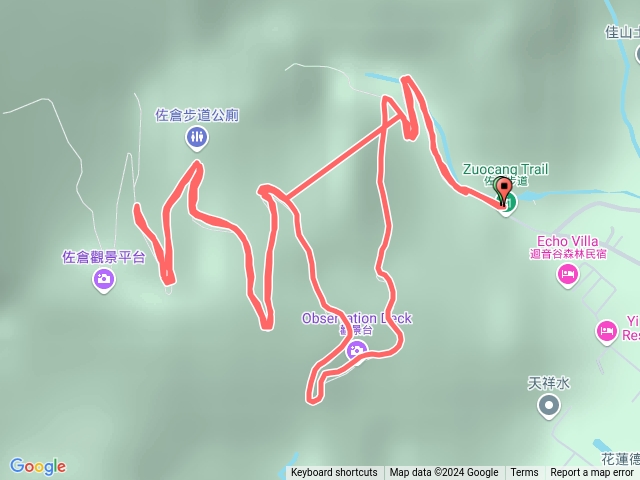 佐倉步道3.5公里處崩塌預覽圖