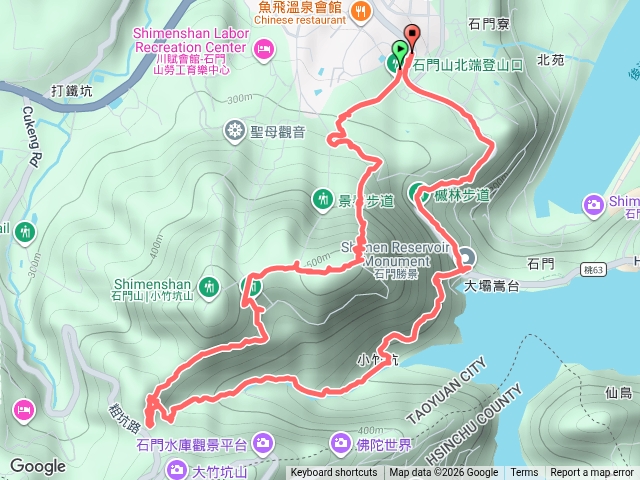 石門山好漢坡小豬坑古道預覽圖