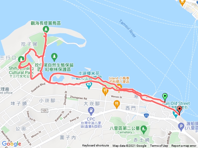 八里左岸觀海步道
