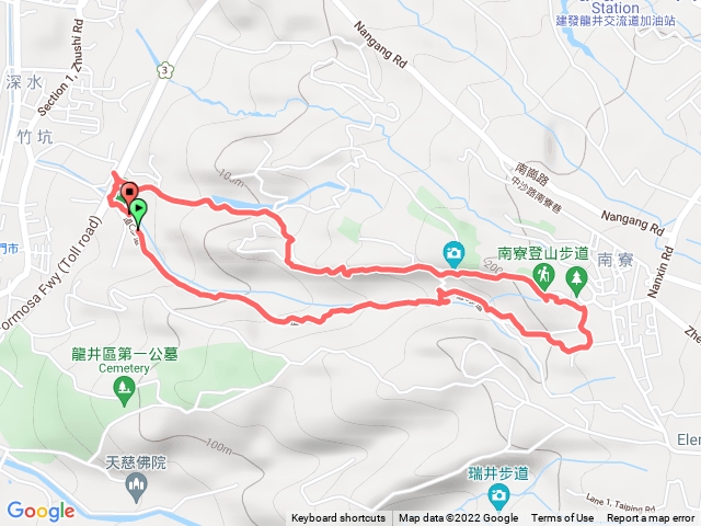 竹坑南寮登山古道