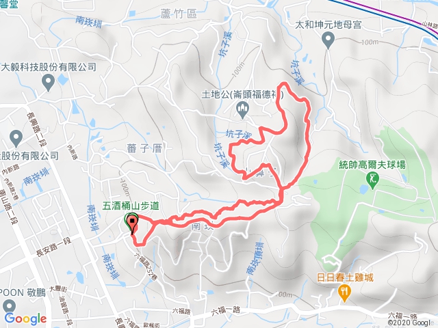 桃園蘆竹五酒桶山