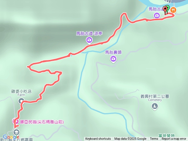 馬胎古道去回預覽圖