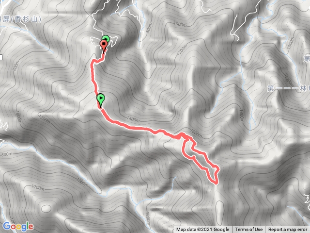 20210507第二登山口-高島縱走