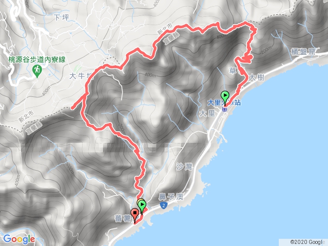 桃源谷（大里上石觀音下）