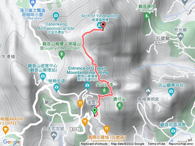 觀音山大崩壁硬漢領