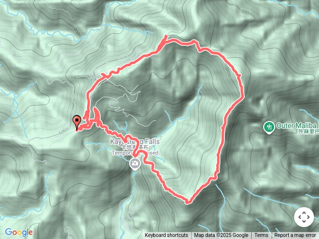 霧里乙走巴層巴墨下825岩峰O繞20250408
