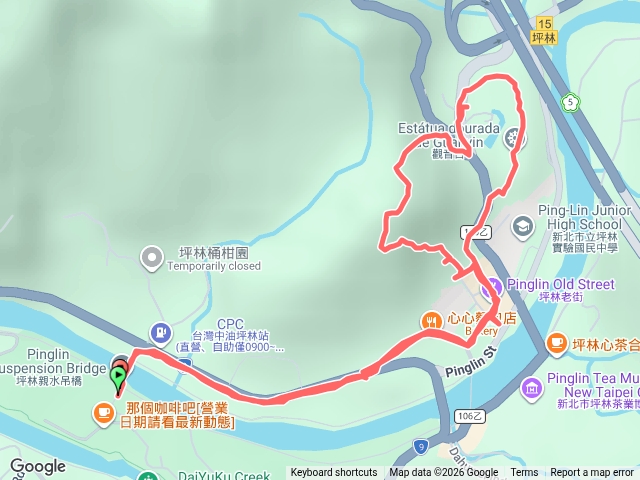 坪林水柳腳登山步道.觀音台步道