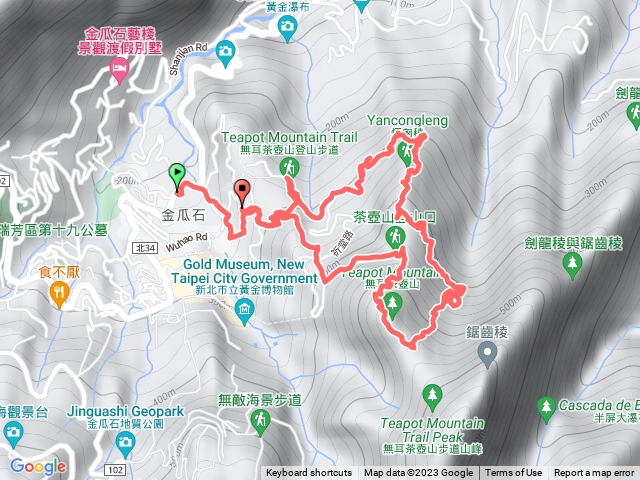 琳-黃金洞-煙囪稜-茶壺山