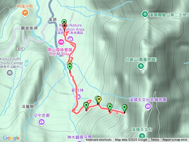 早安2025011210：09登溪頭天文臺步道祝順心如意。_預覽圖