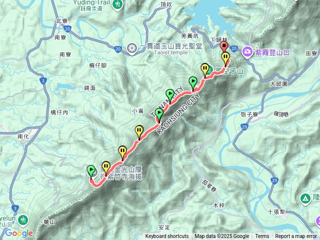烏山縱走預覽圖