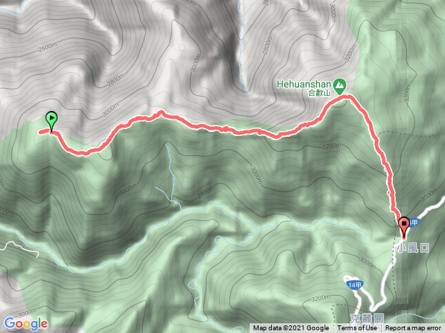 合歡北西峰來回