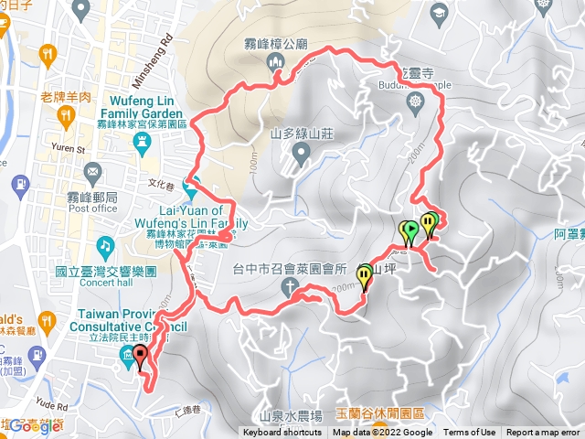 阿罩霧山步道