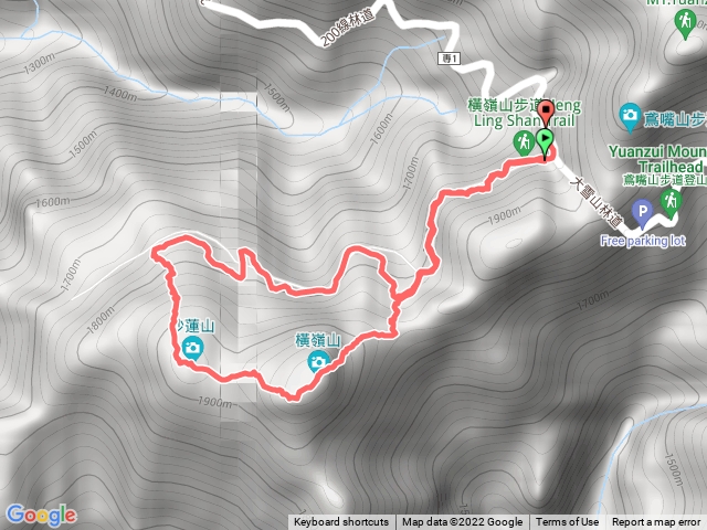 身體健康橫嶺山