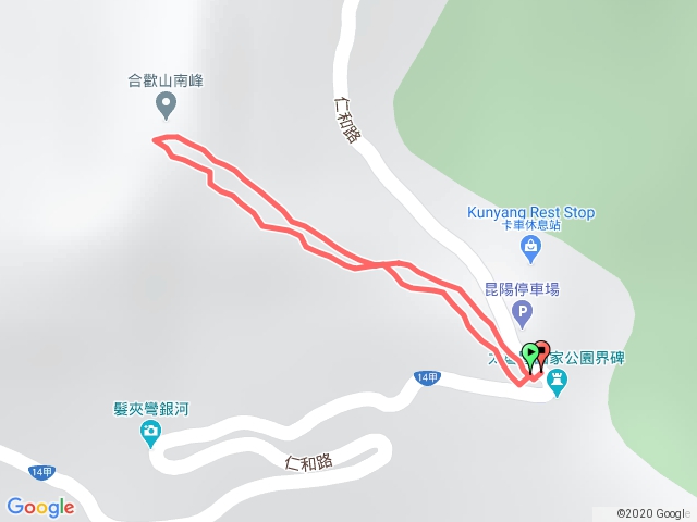 合歡南峰~親子登山