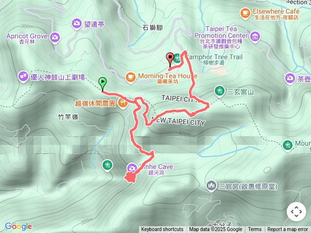銀河洞越嶺步道
