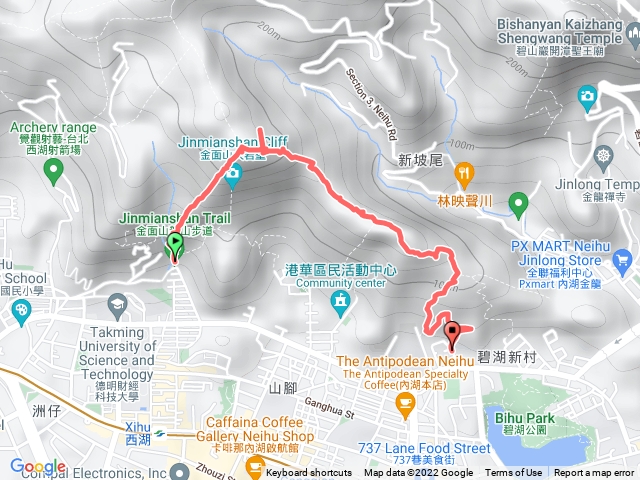 金面山親山步道-環山路三段30巷