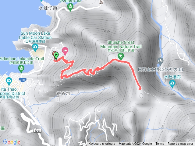 水社大山2.75km觀景台來回預覽圖