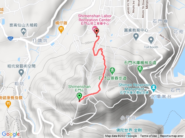 小百岳集起來桃園石門山步道202102161019