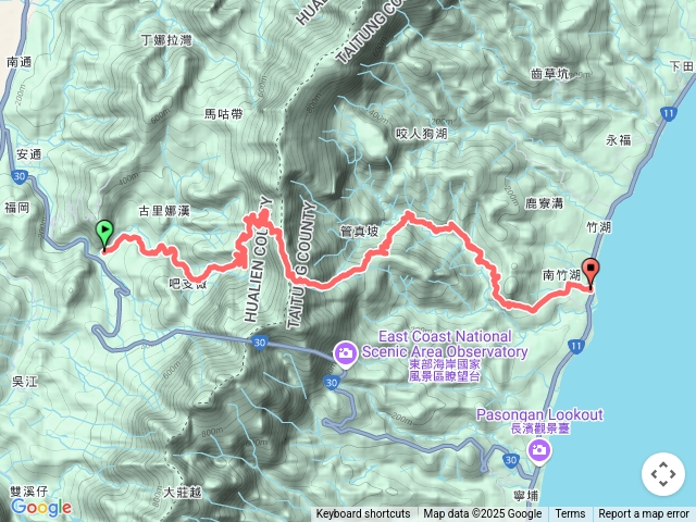 安通越嶺古道縱走