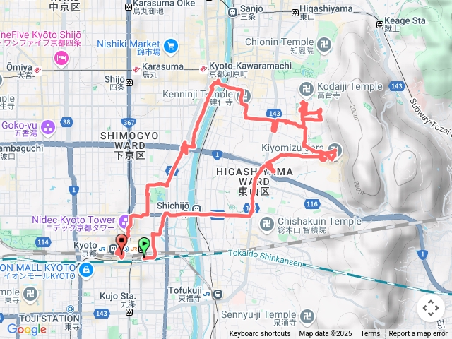 進度清水寺建仁寺鴨川亂亂走