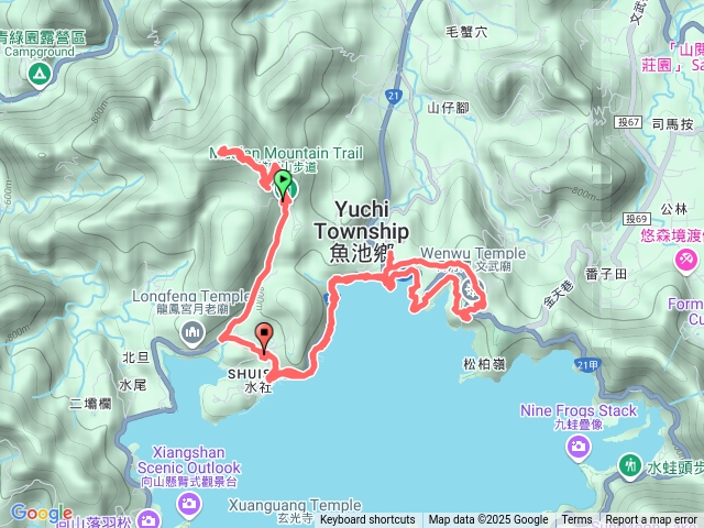 日月潭環湖公路預覽圖